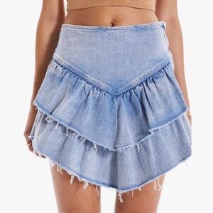 Mother denim skirt